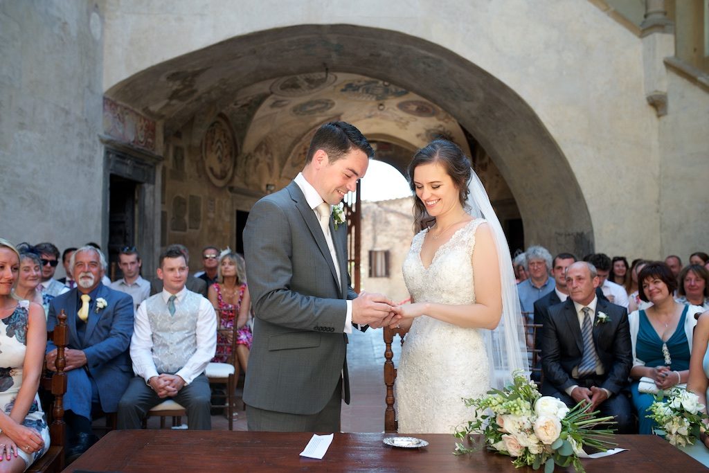 Laine & David wedding in Tuscany