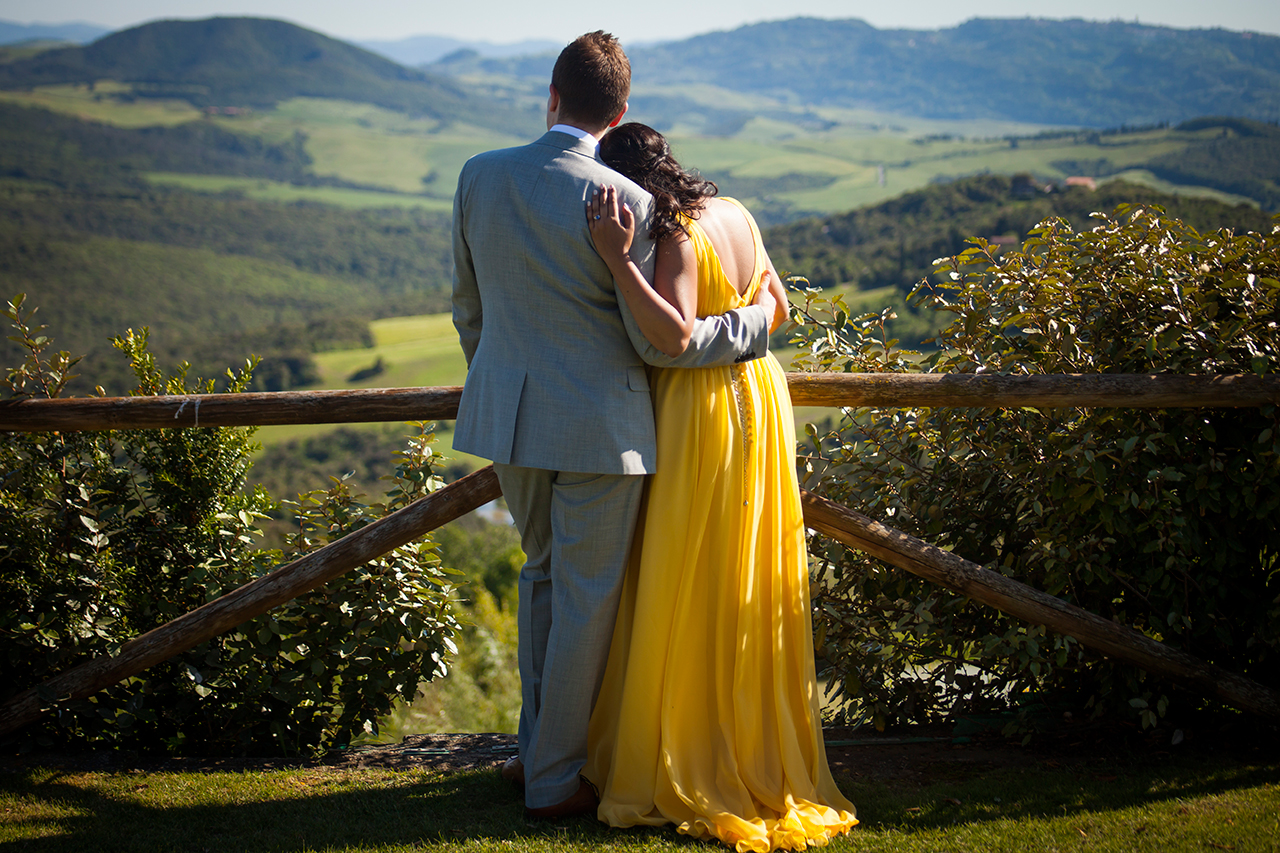 tuscan hills wedding 