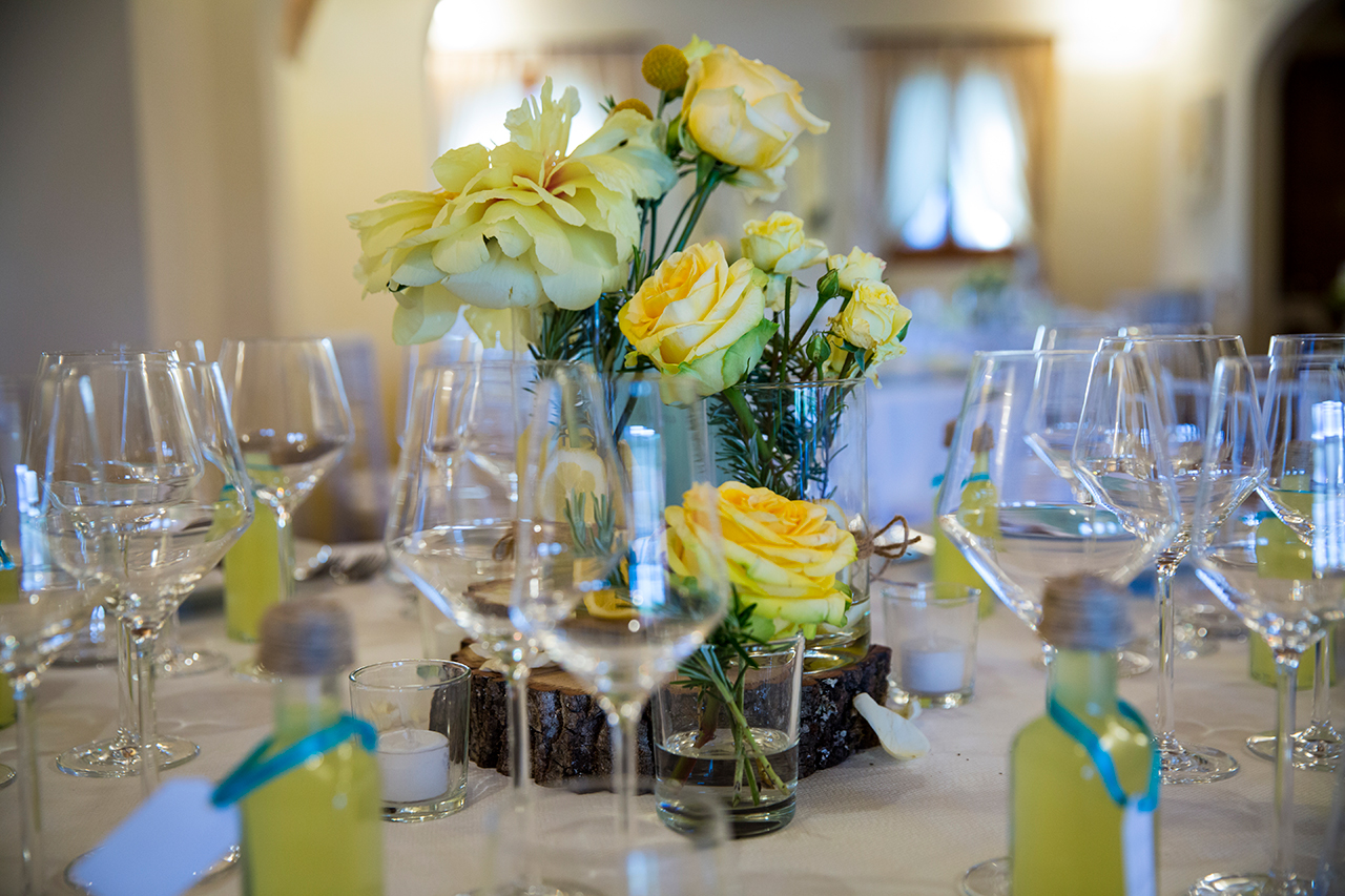 wedding table decorations