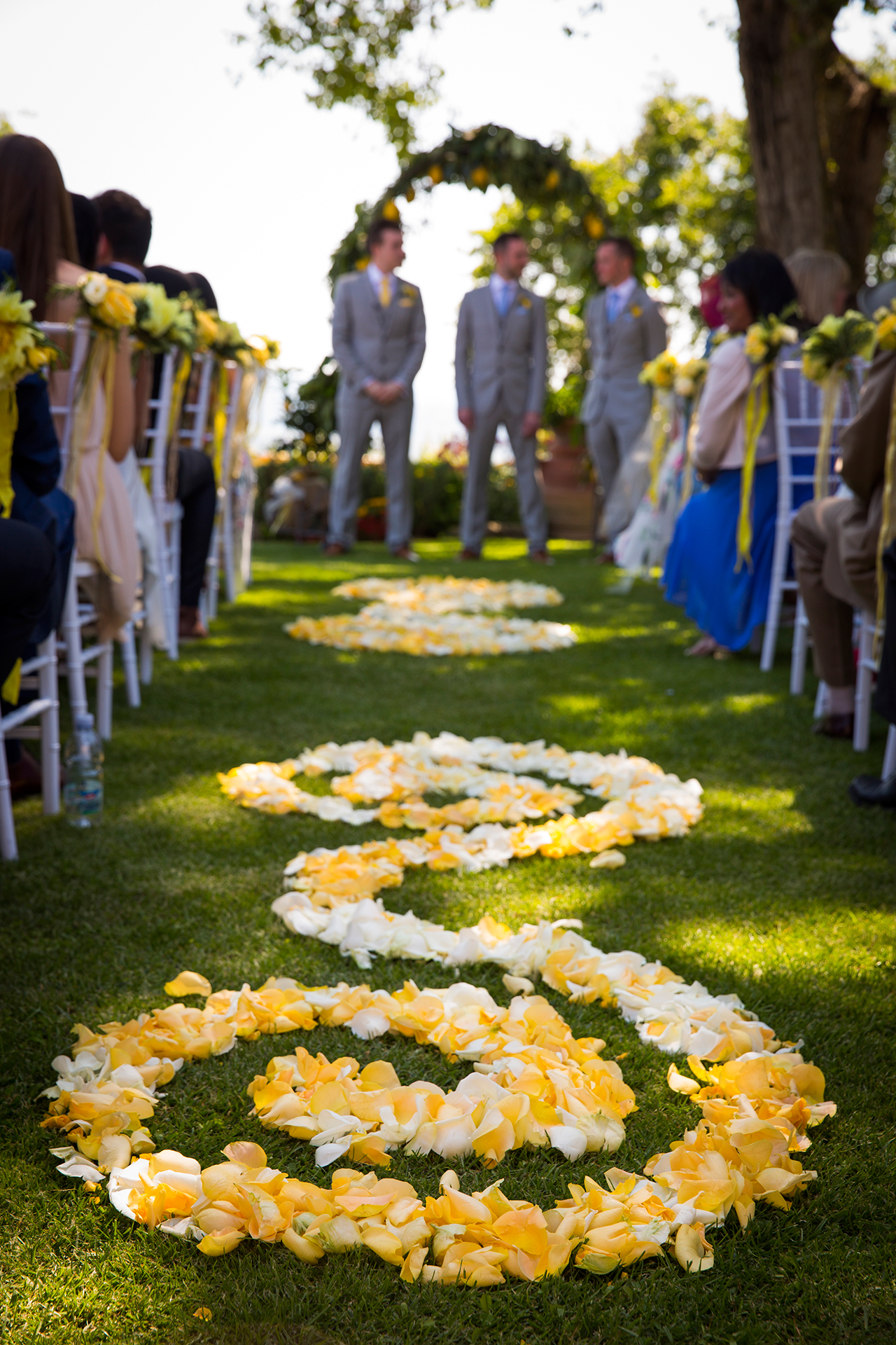 garden wedding Tuscany