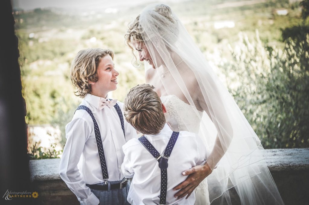 wedding in tuscan Hills