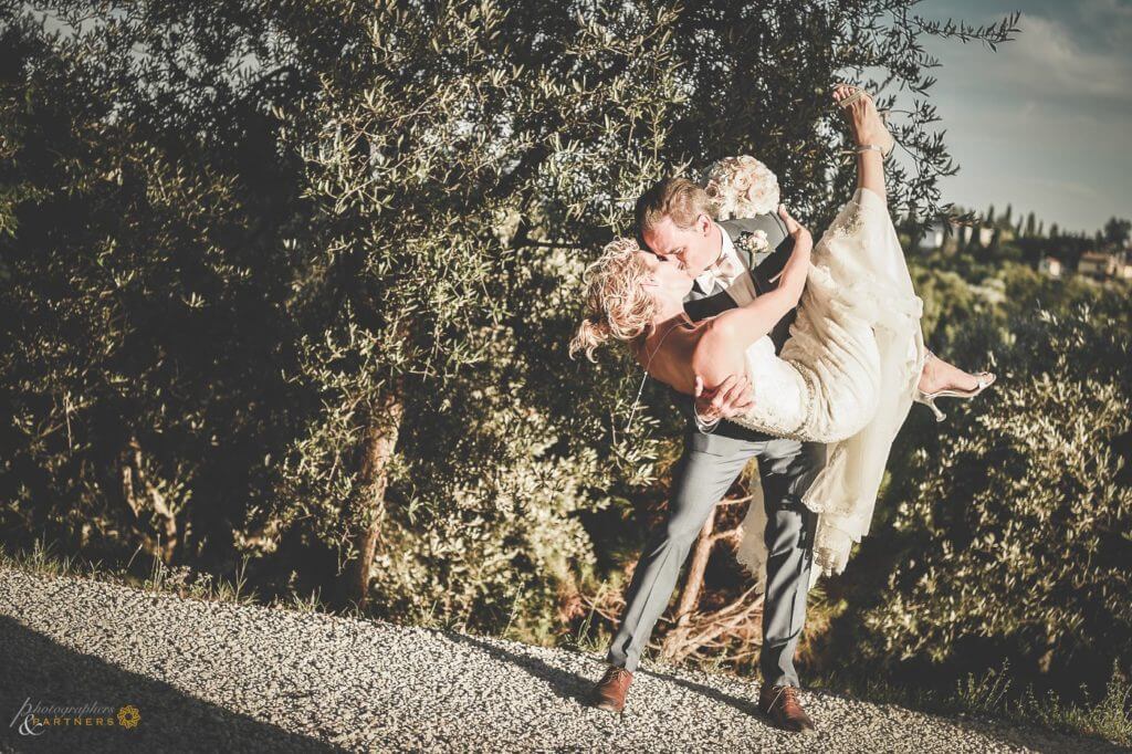 Funny tuscan wedding