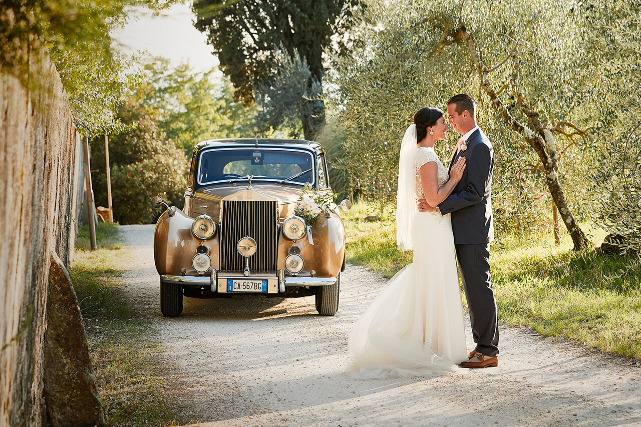 wedding tuscany cars