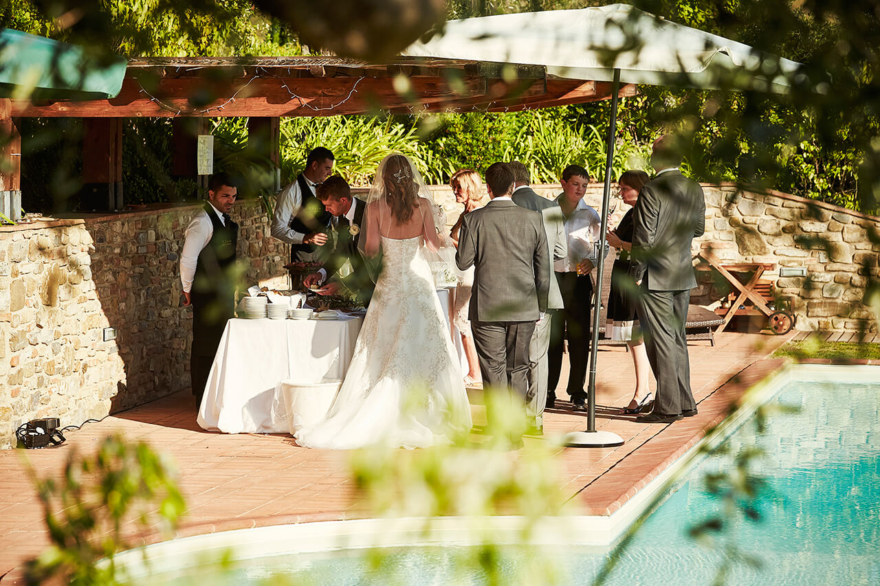 wedding tuscany reception