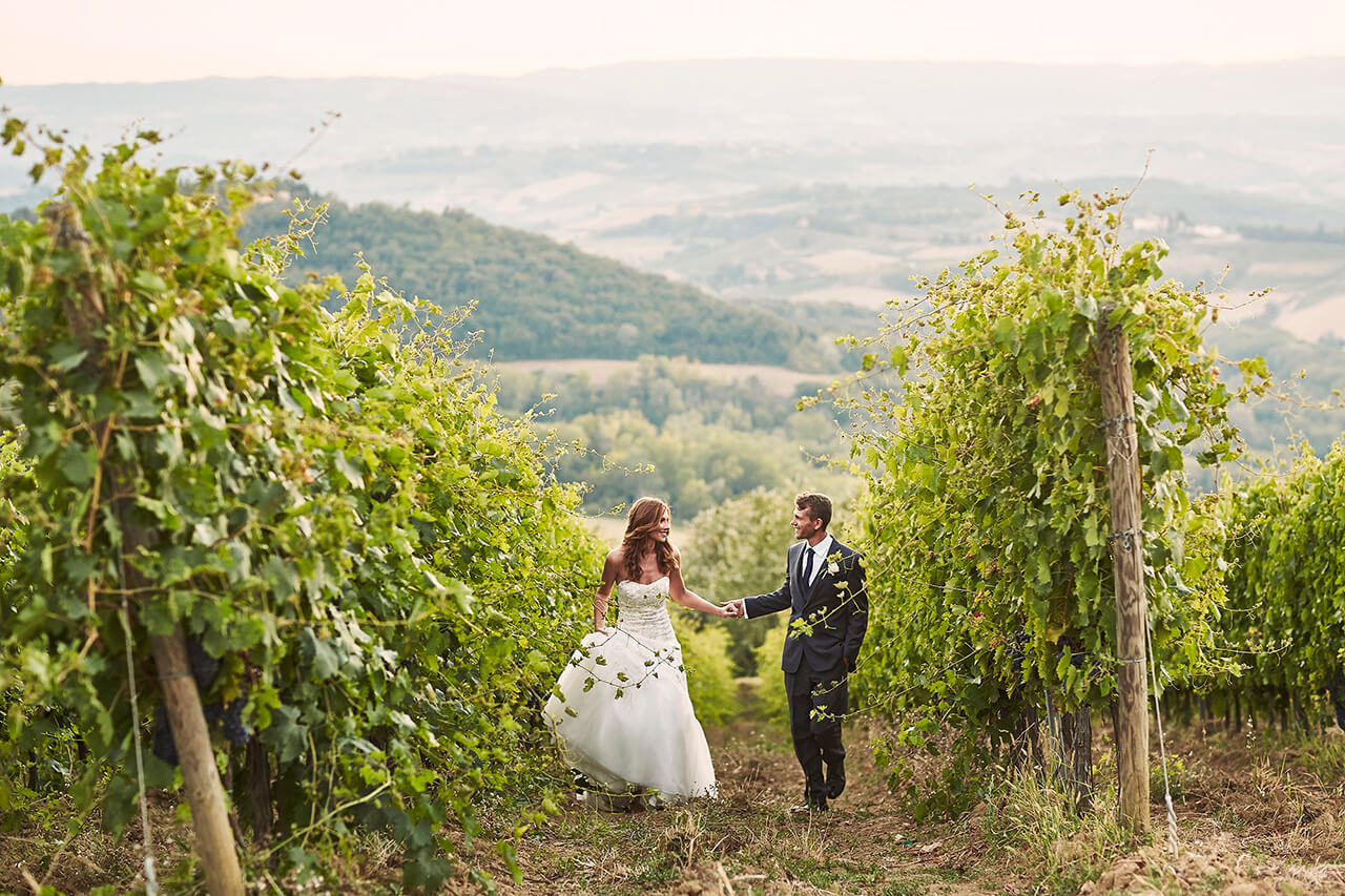 italian vineyard wedding