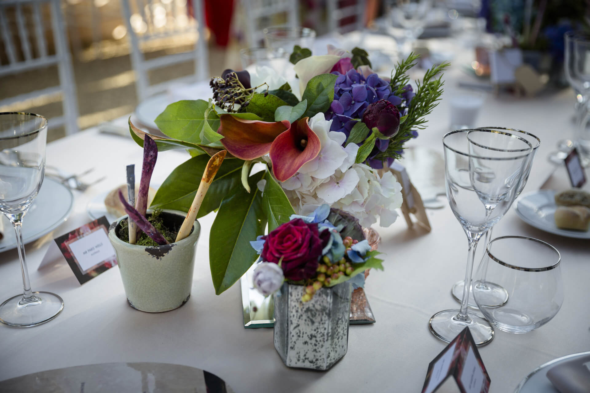art theme table florence wedding