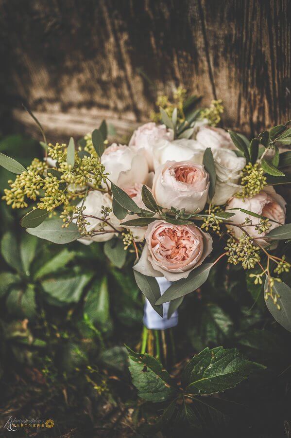country chic wedding bouquet