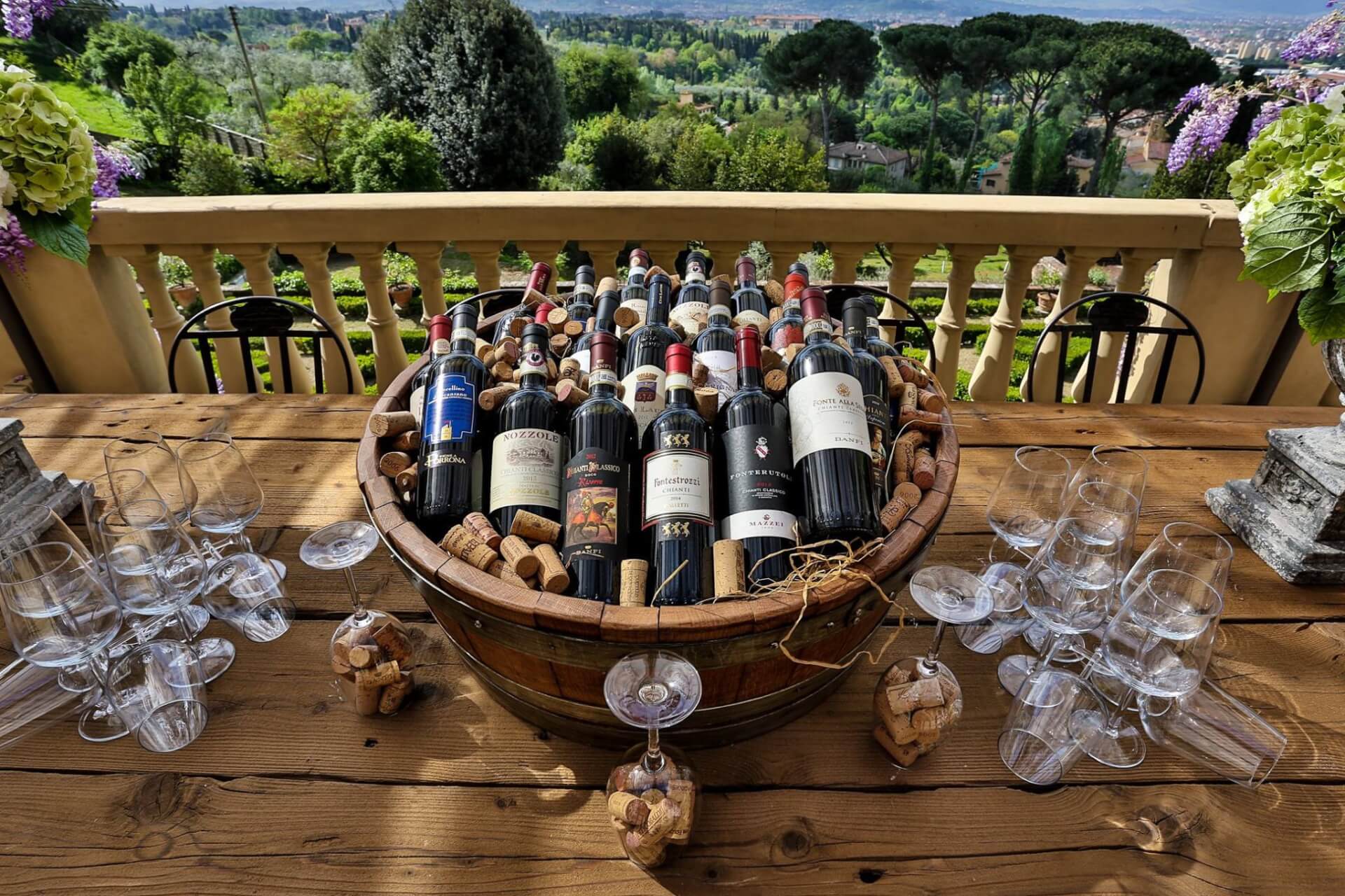 wines wedding tuscany