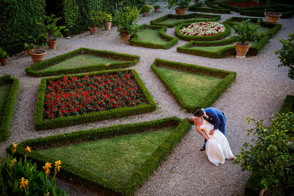 wedding italian garden
