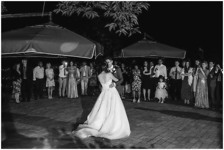 romantic first dance tuscany