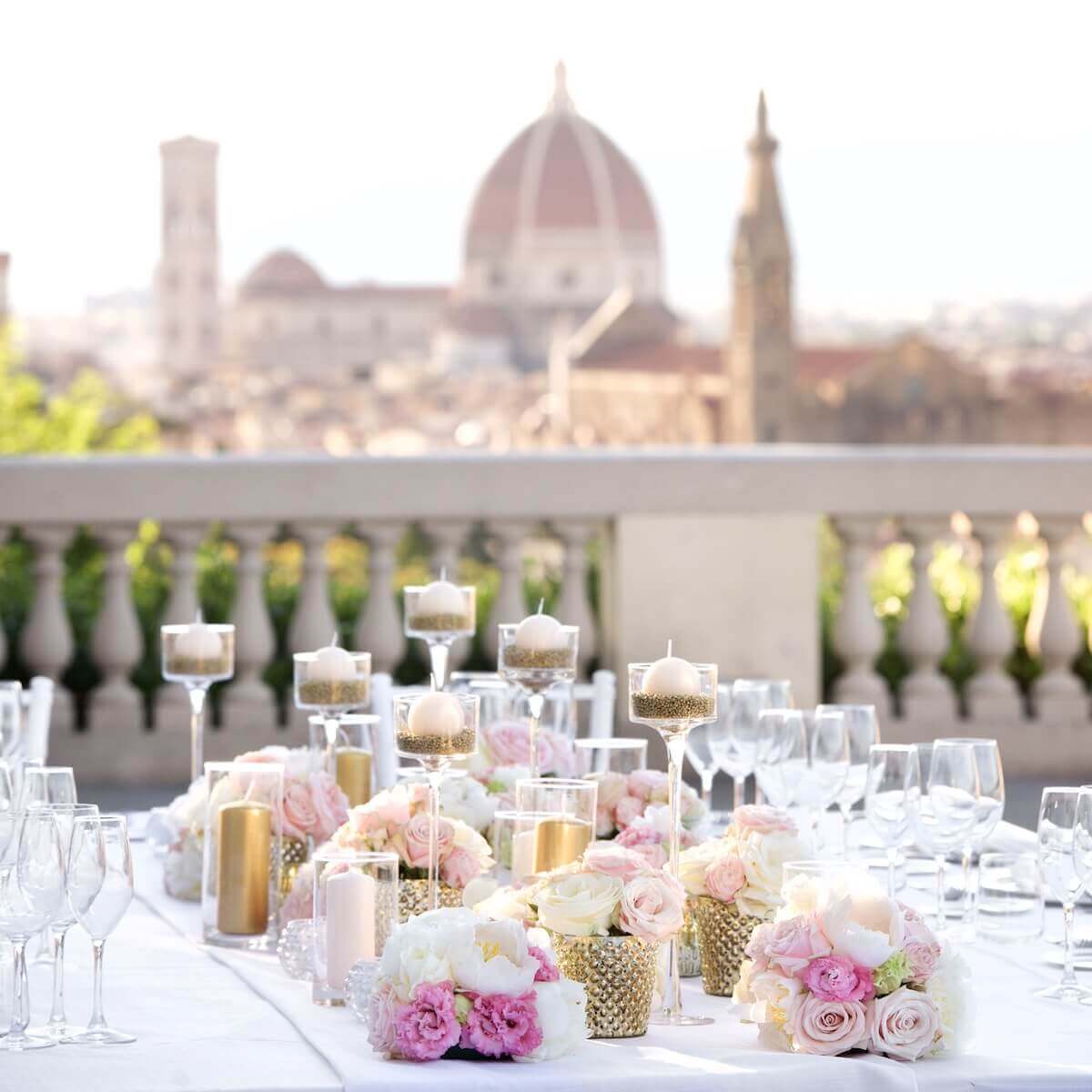 table decoration wedding Florence
