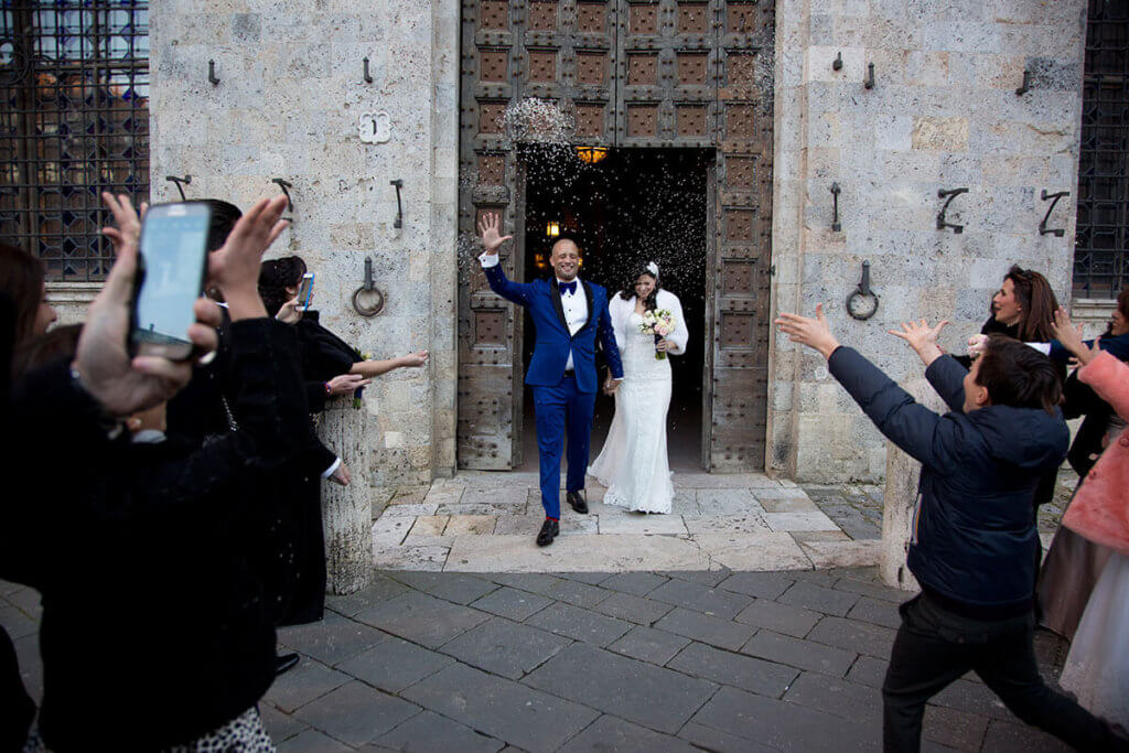 wedding in historic palace Italy