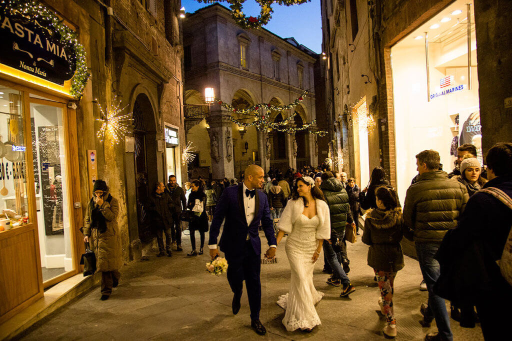 Civil Ceremony in Siena