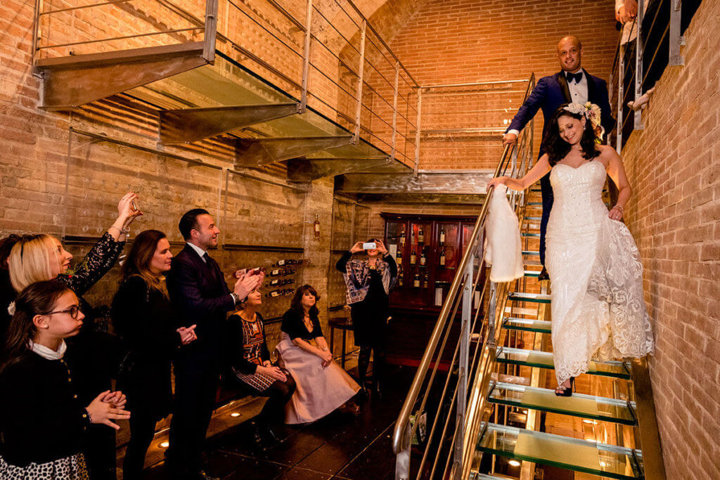 wedding reception in Siena