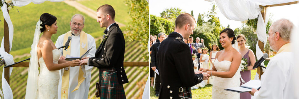 symbolic ceremony in Tuscany