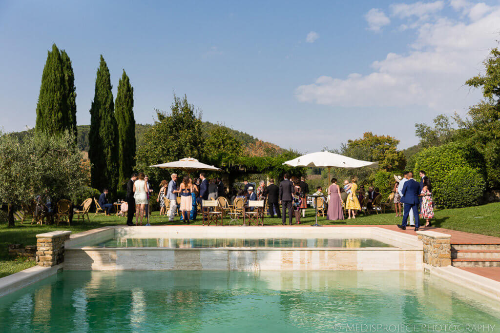 aperitif garden party wedding