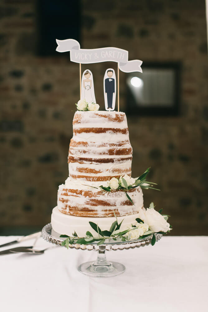wedding cake for tuscany reception