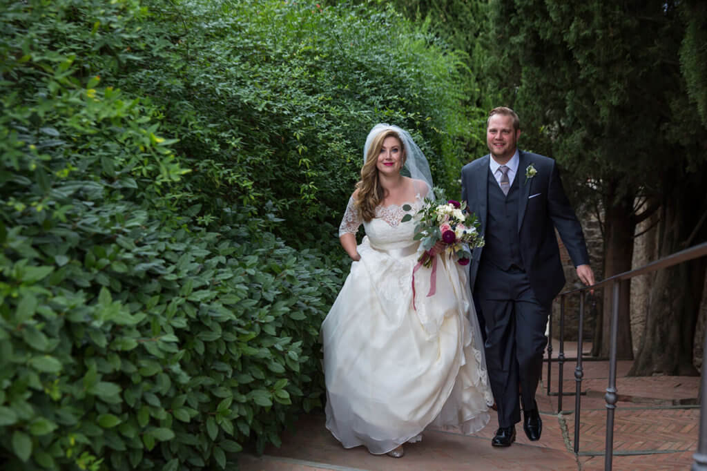 Whitney & Michael go to the reception