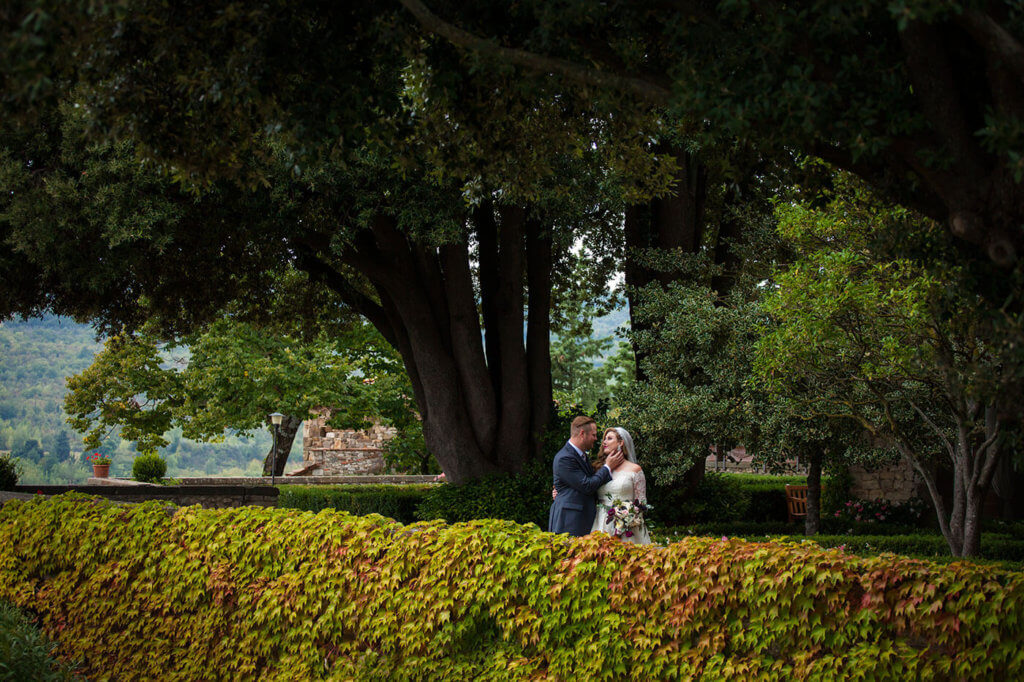 Whitney & Micheal explore Castello Vicchiomaggio