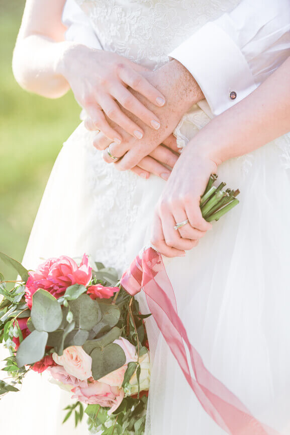 Claire & Mark romantic wedding in Tuscany