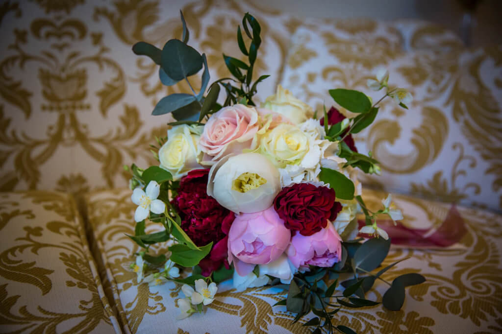 The wonderful bridal bouquet