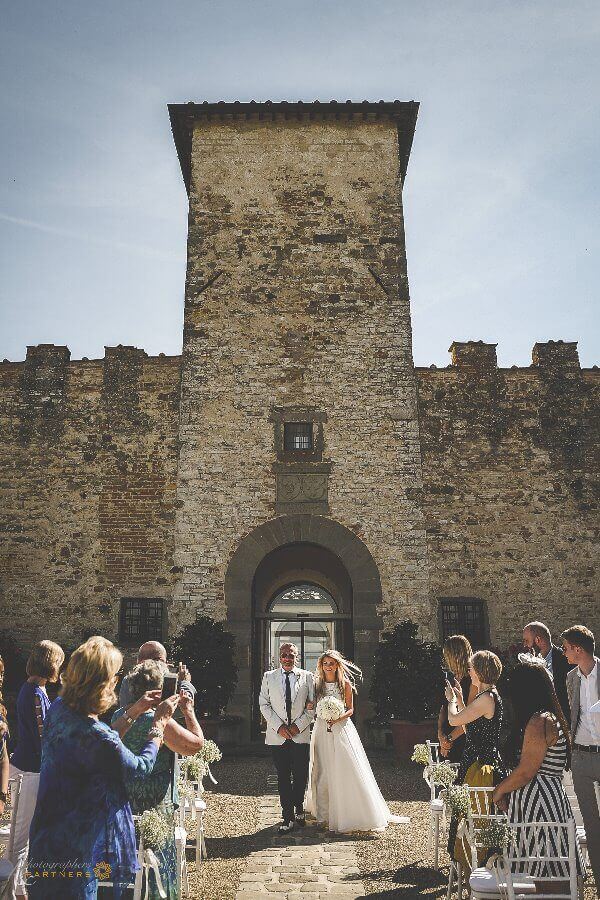 Emma & Edward wedding in a castle