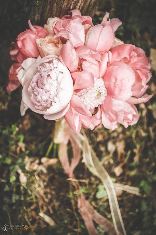 The beautiful bridal bouquet