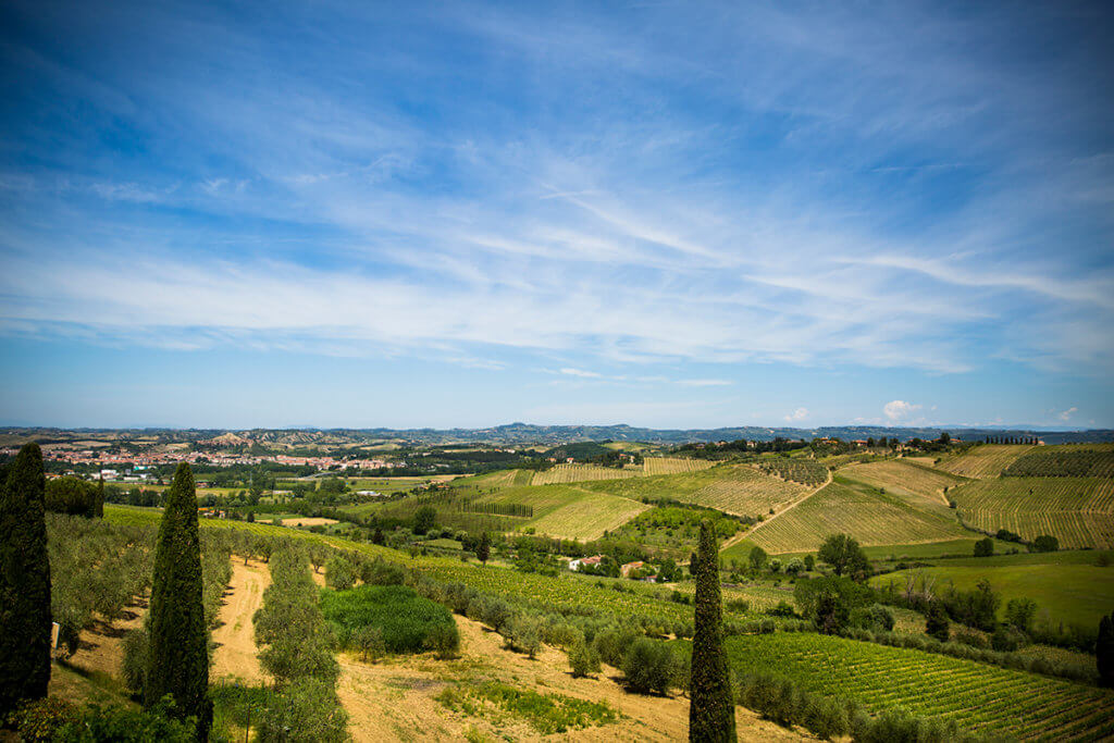 Wonderful tuscan panorama