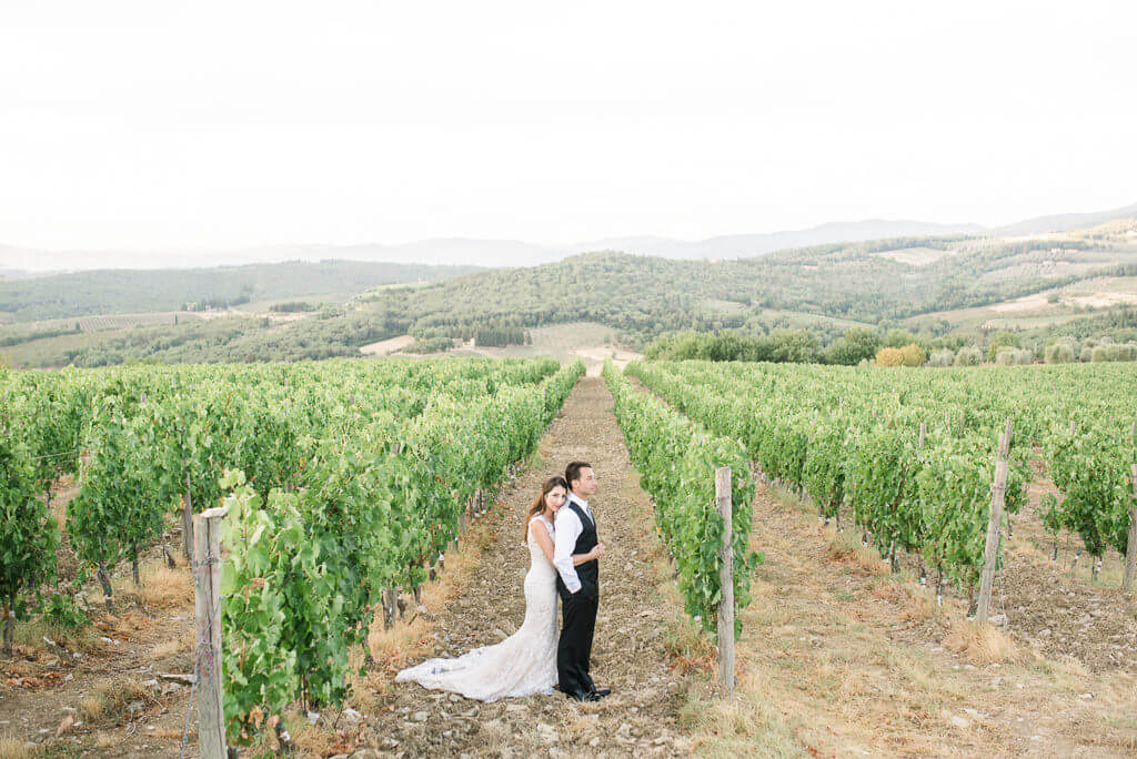 italian vineyard wedding