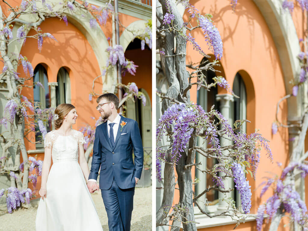 intimate wedding in April in Florence