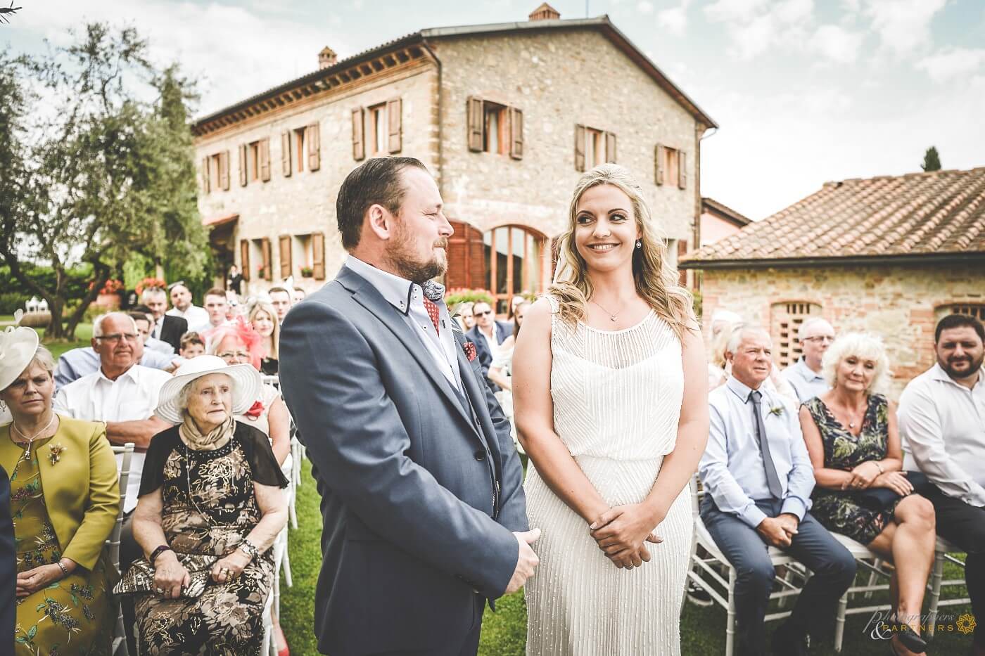 civil ceremony in San Gimignano
