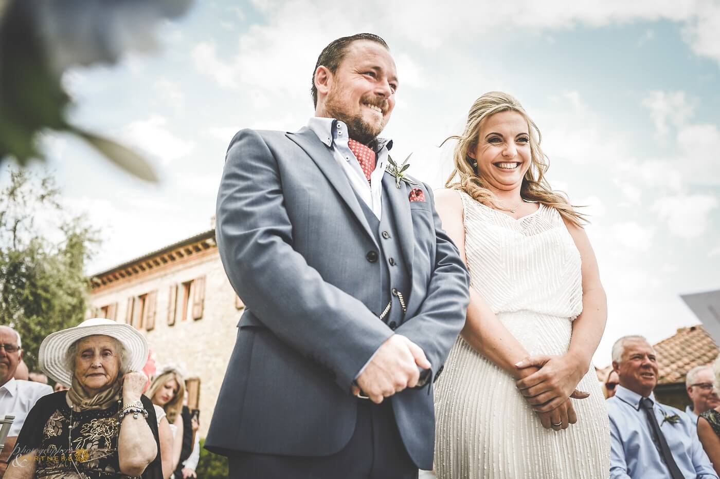 legal ceremony in San Gimignano