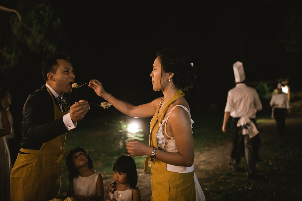 wedding in the Florence hills