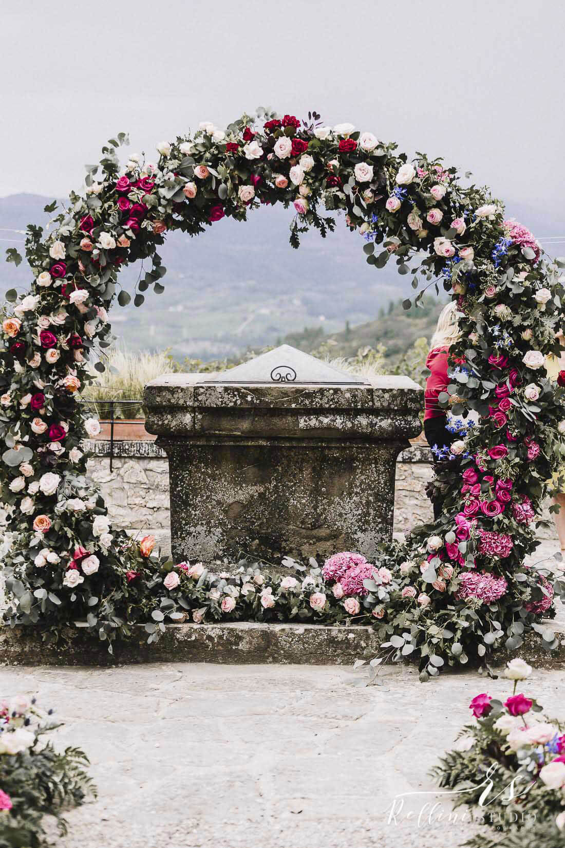 getting married in Tuscany