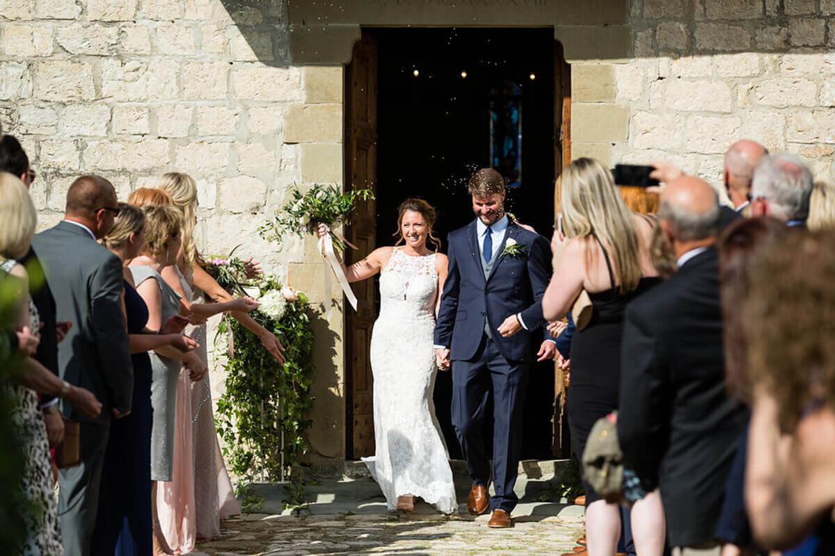 wedding in a castle in tuscany