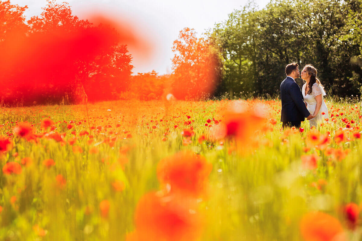 in tuscany wedding