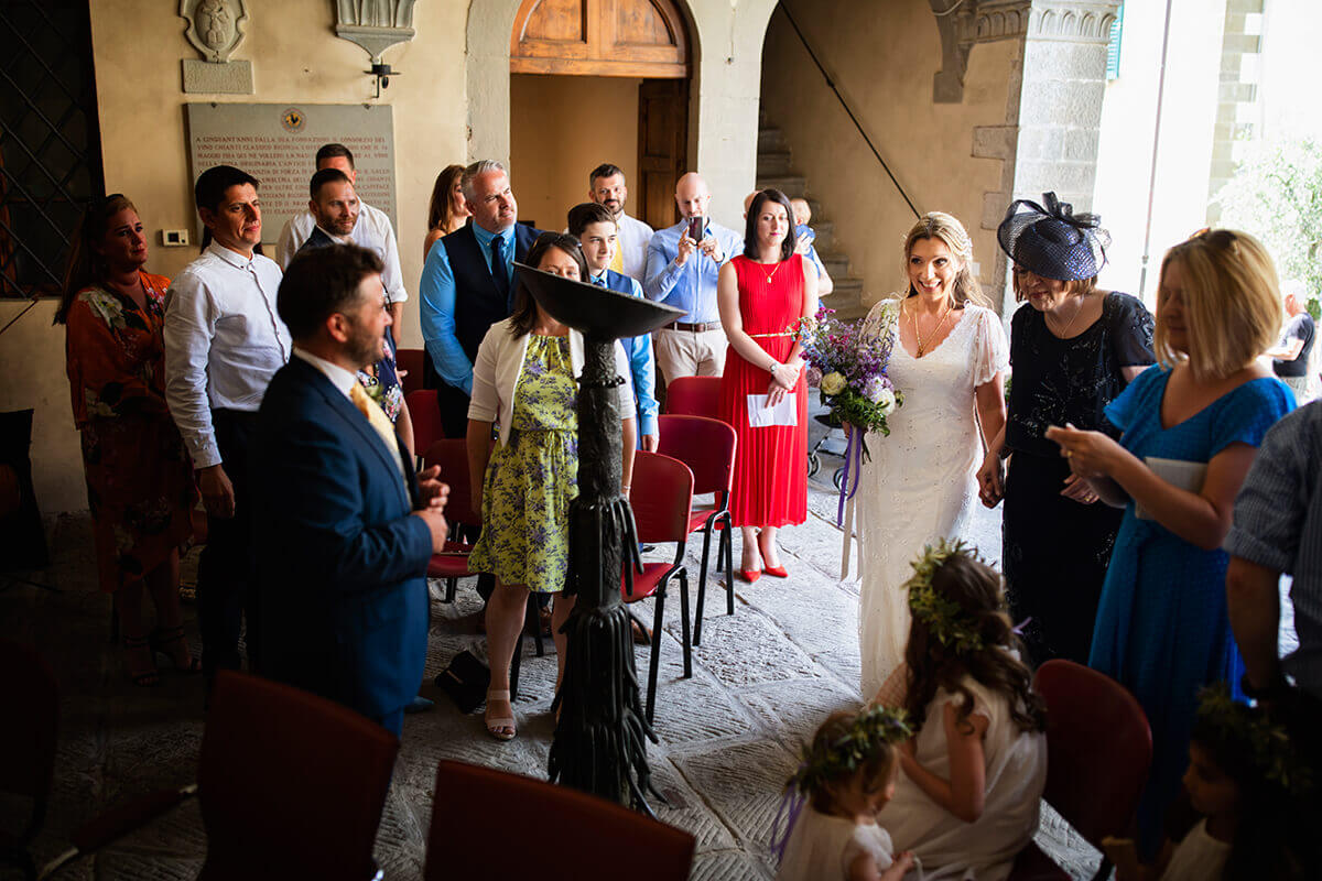 civil ceremony in tuscany