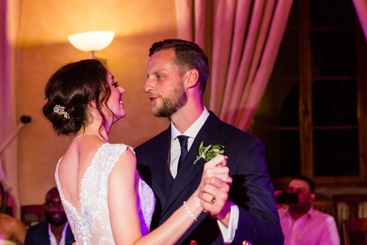 Wedding ceremony in tuscany