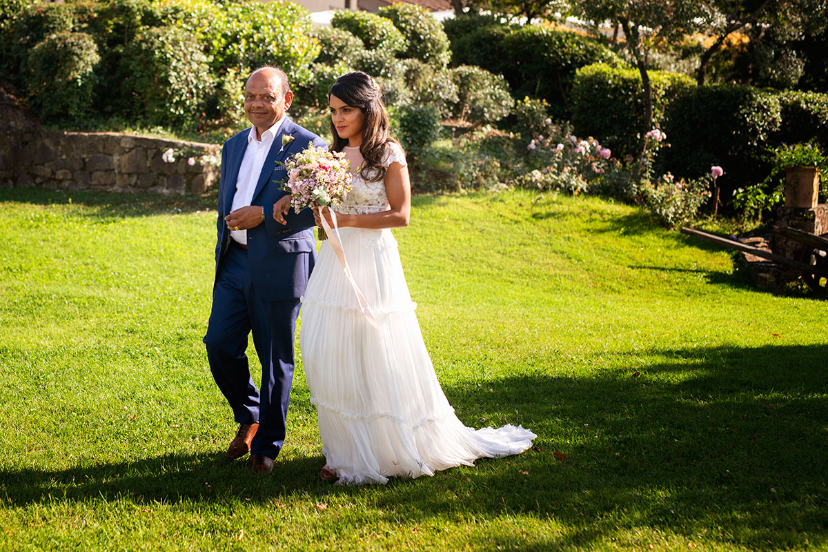 Italian vineyard wedding