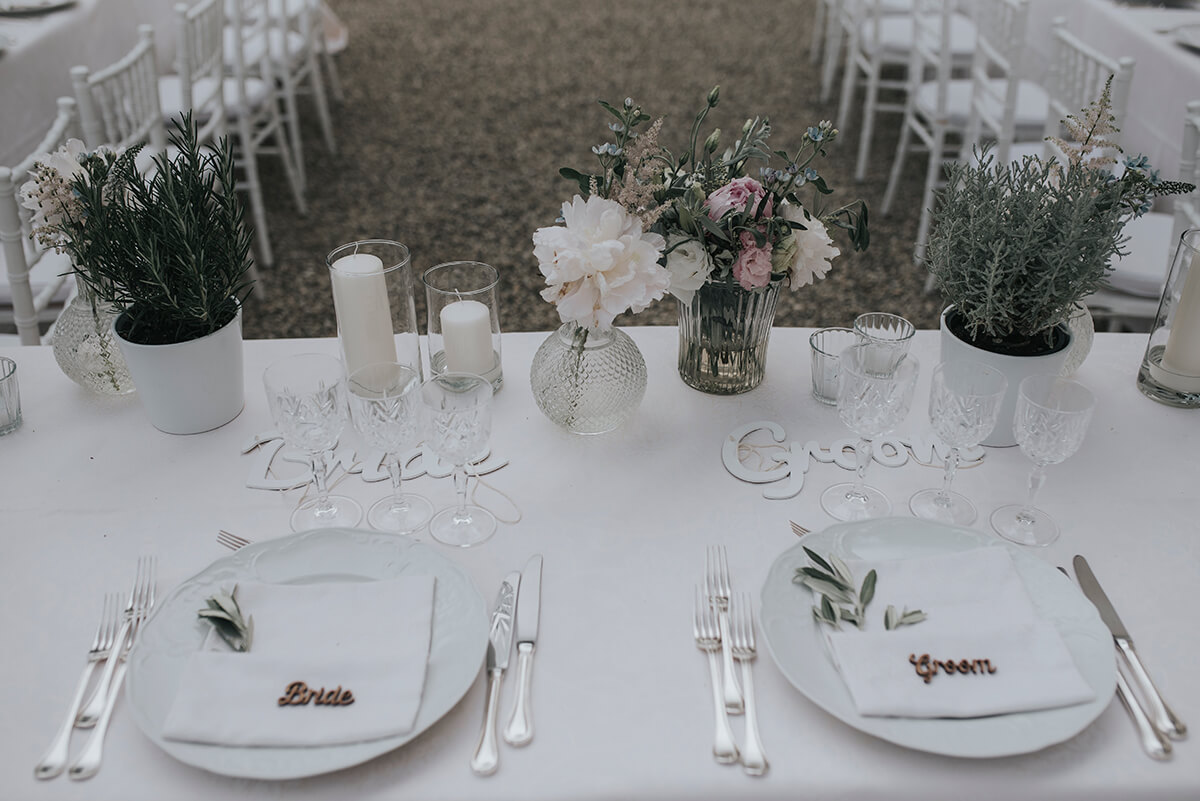  wedding reception in a Castle in Tuscany