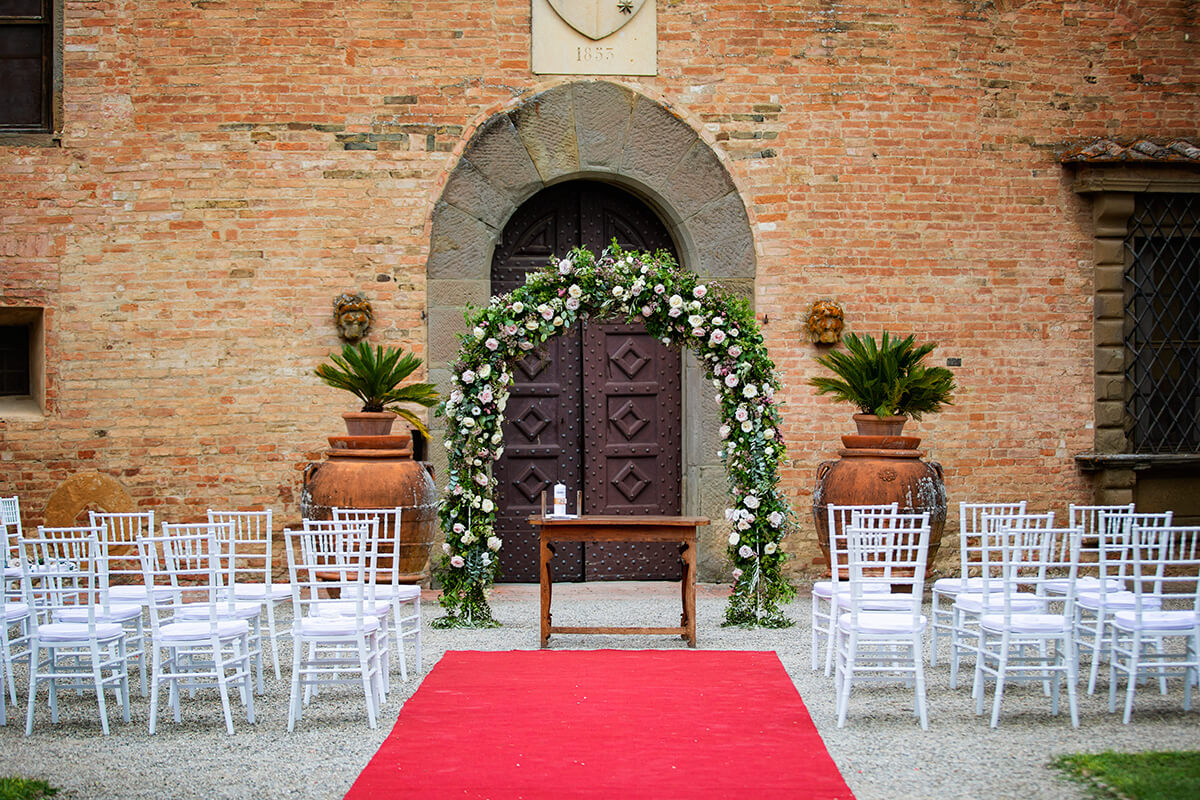 castle wedding venues in Florence