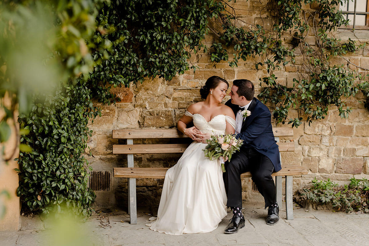 wedding in a villa in Tuscany