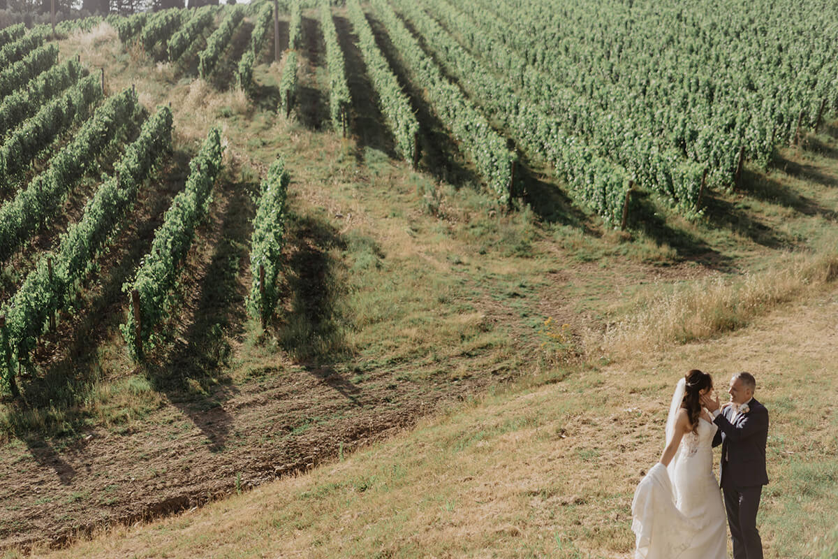 Winery wedding