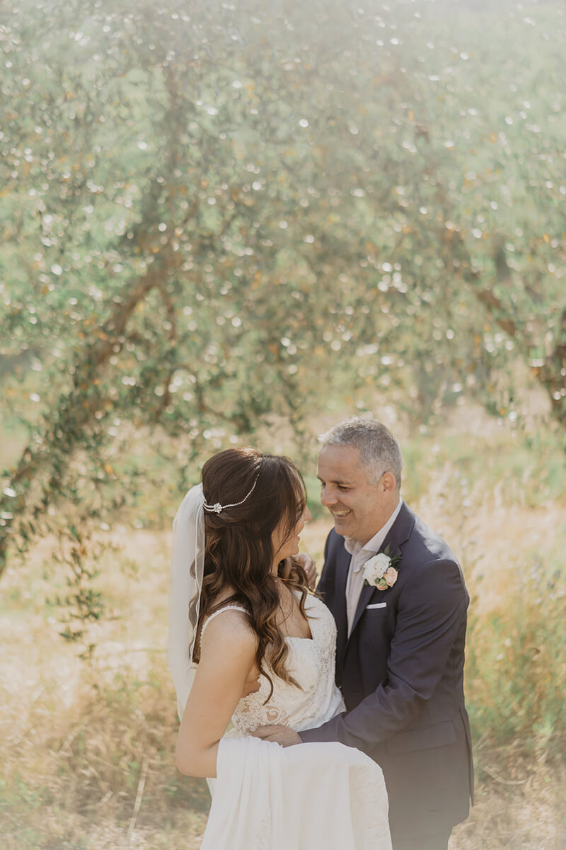 Wedding in a Tuscan town