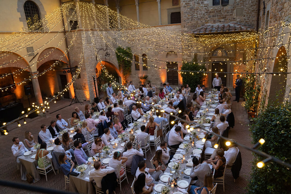 Tuscany castles for wedding