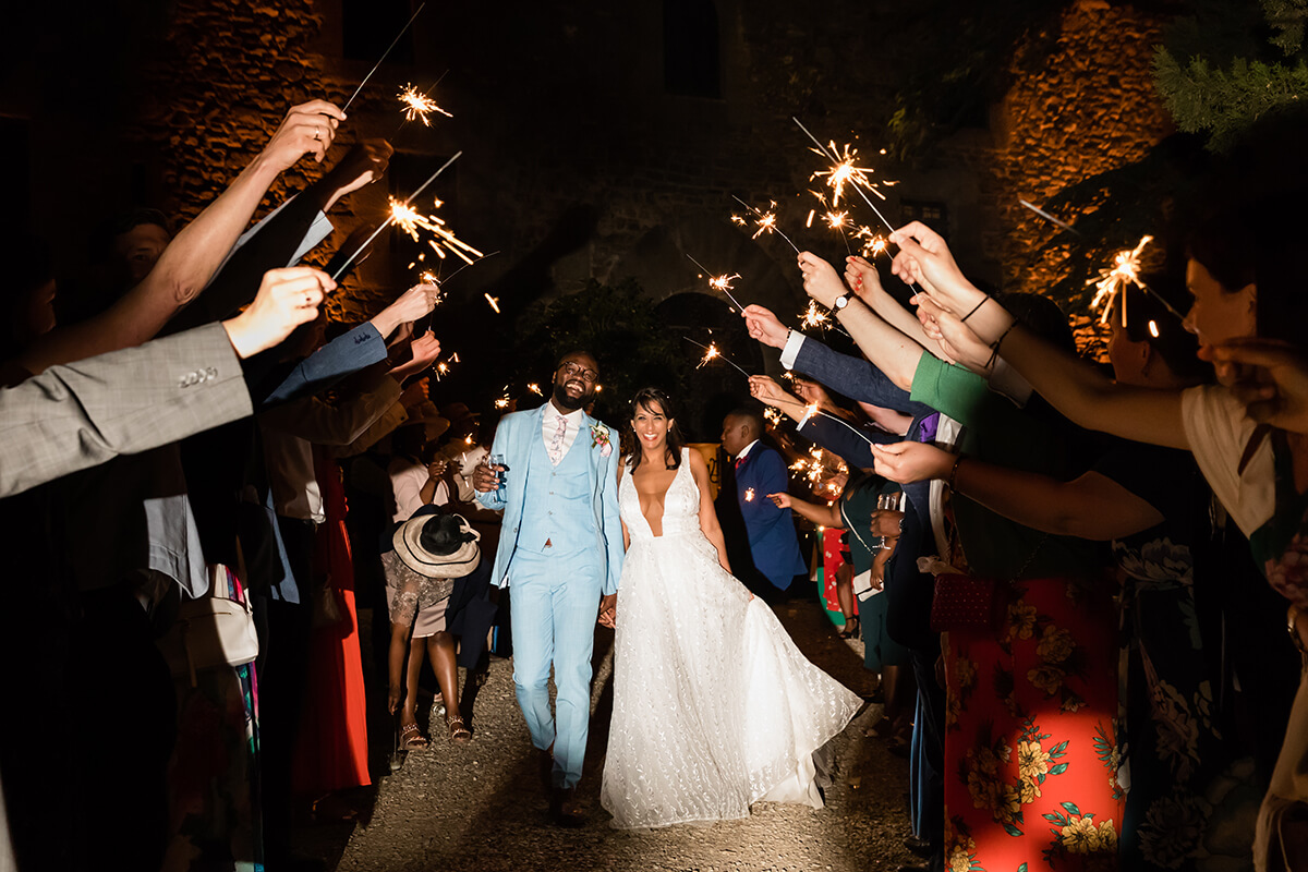  wedding reception in a Castle in Tuscany