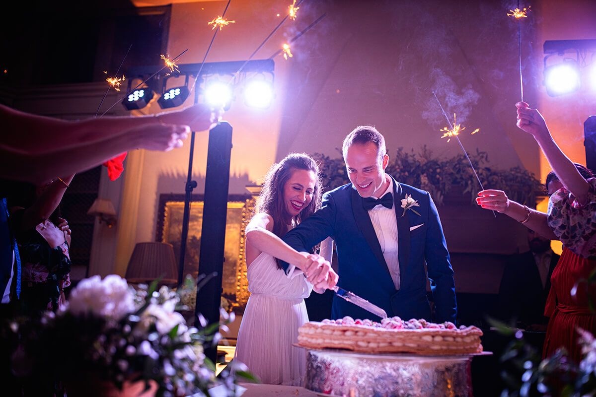 Wedding ceremony in Tuscany