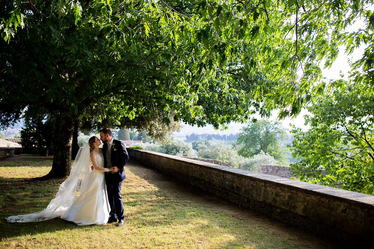 Exclusive venue for wedding in tuscany