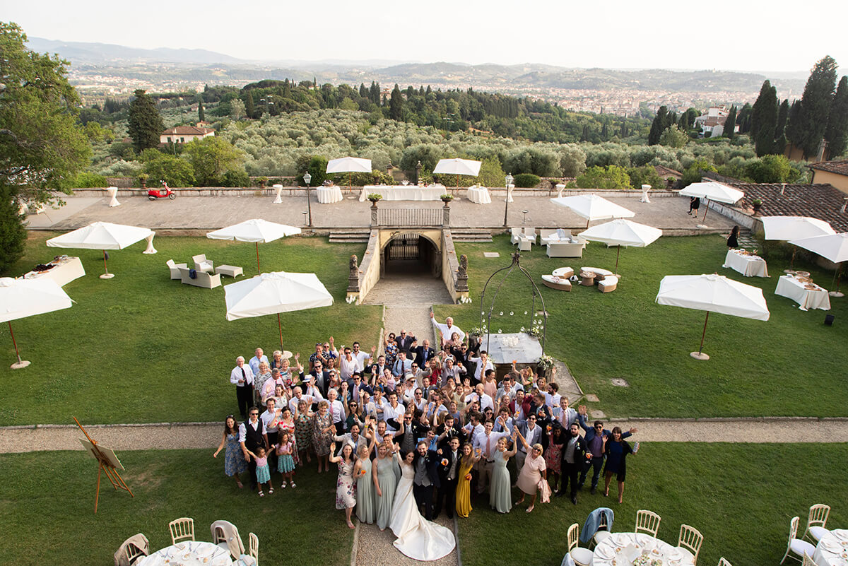 In Tuscany wedding