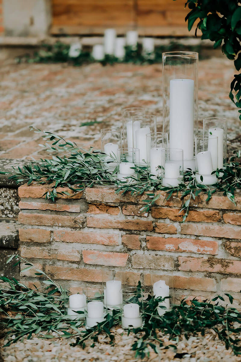 Romantic italian weddings